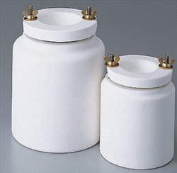 Nồi đựng mẫu bằng ceramic AS ONE 5-4025-03 BP-2, dùng cho máy nghiền 1600mL